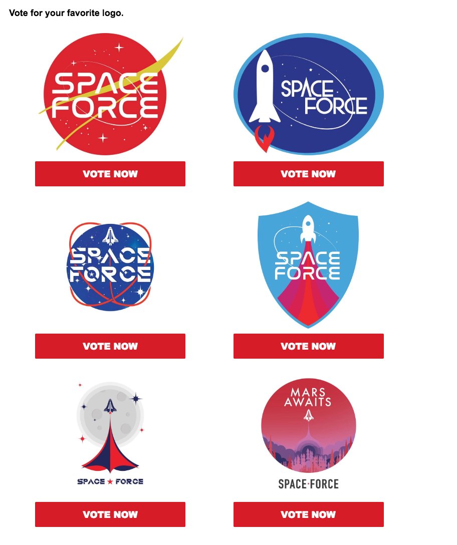 Space Force Logos